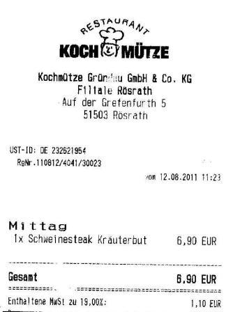 mbia Hffner Kochmtze Restaurant